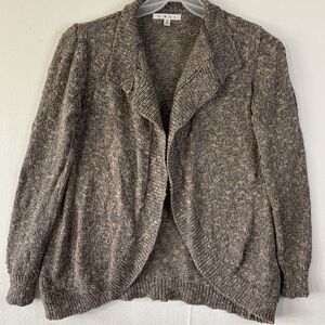 Cabi Cardigan Sweater Women Small Top Open Front Long Sleeve Cozy Preppy Winter